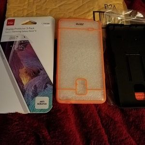 Cellphone cases for a Note 4